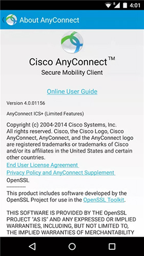 anyconnect网络工具最新绿色版v5.1.5.