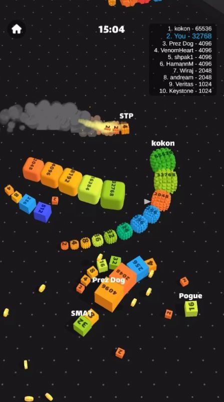 蛇形方块竞技场免付费完整版v1.9.0