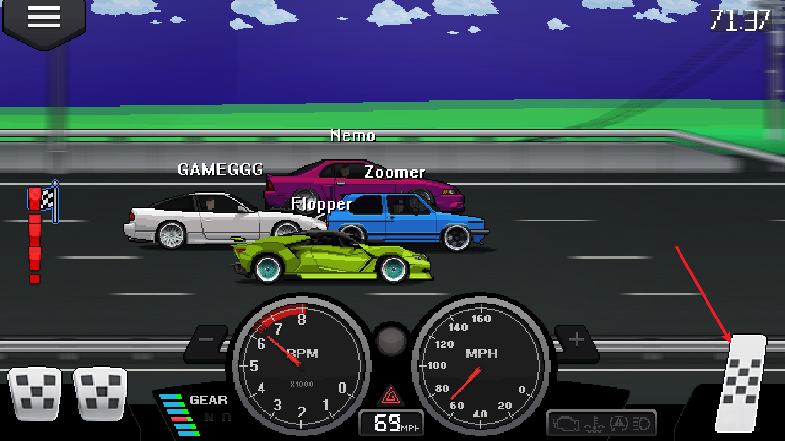 像素赛车手模组版正式版v1.1.80