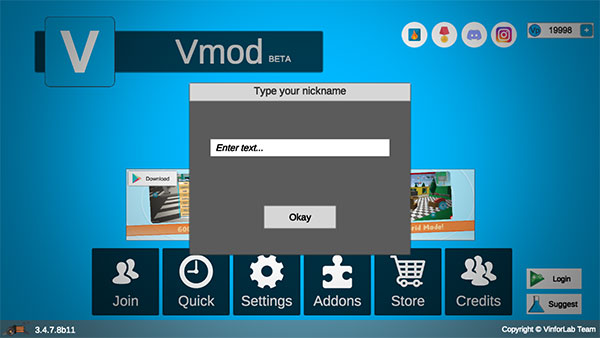Vmod沙盒模拟器最新绿色版v3.4.5b