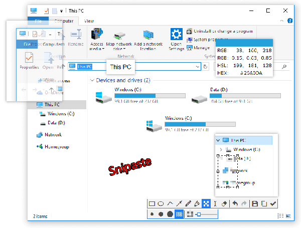 Snipaste 2.7.3 截图软件 官方版 Snipaste 2.7.3 截图软件 官方版