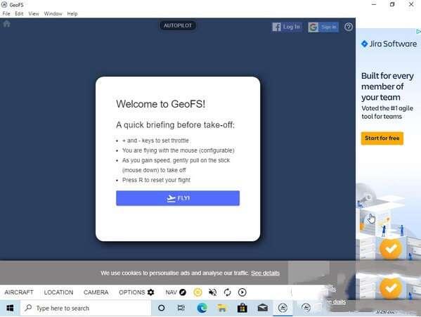 GeoFS(飞行模拟器)电脑版 1.6 官方最新版 GeoFS(飞行模拟器)电脑版 1.6 官方最新版
