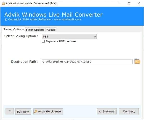Advik windows live mail converter(邮件转换工具) 4.0官方版 Advik windows live mail converter(邮件转换工具) 4.0官方版
