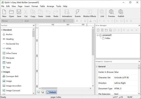 Easy Web Builder(HTML网页编辑器) 8.4.3免费最新版 Easy Web Builder(HTML网页编辑器) 8.4.3免费最新版
