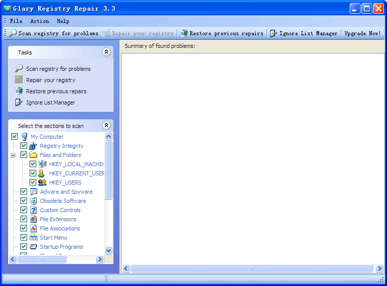 Glary Registry Repair 注册表修复清理工具 5.0.1.130 绿色版 Glary Registry Repair 注册表修复清理工具 5.0.1.130 绿色版