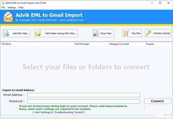 Advik EML to Gmail Import(EML导入Gmail工具)电脑版 2.0官方版