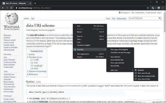 SingleFile网页保存插件最新电脑版 1.21.32 官方版