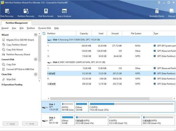 MiniTool Partition Wizard(硬盘分区管理工具)最新版 12.0官方版