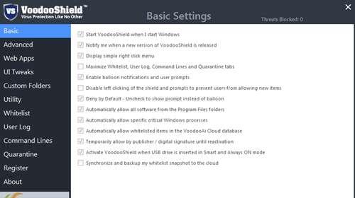 VoodooShield（杀毒软件）官方版 5.76 最新版